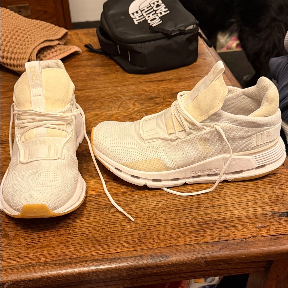 On Cloudtec Women's White Sneakers